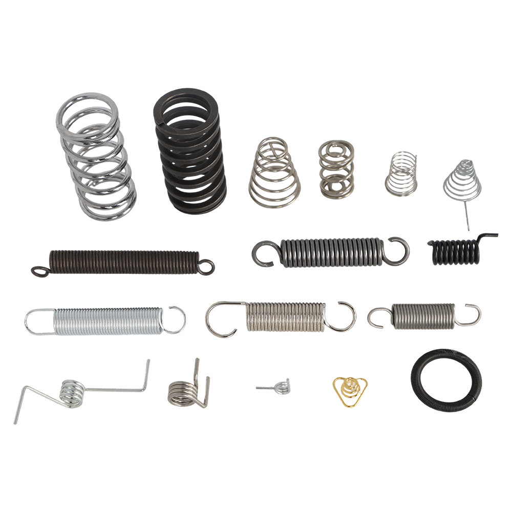 Custom industrial compression springs from round wire。